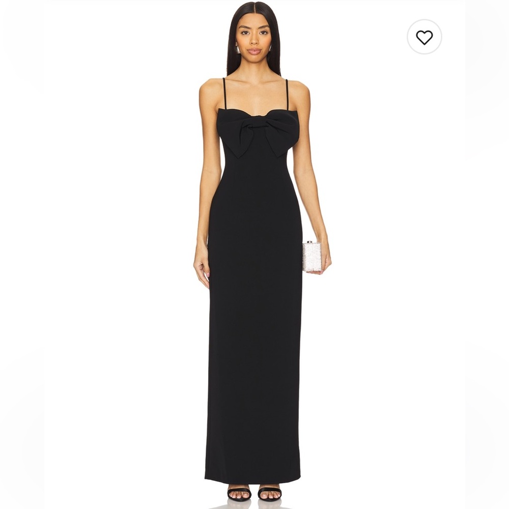 MAJORELLE Sadie Black Gown